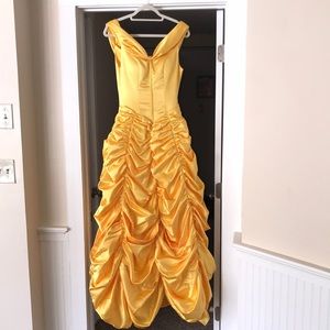 Beautiful Belle Cosplay Halloween Costume Gown!